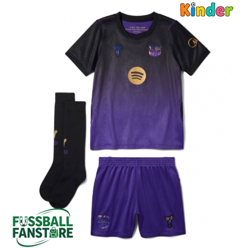 Barcelona Eric Garcia #24 Replik Auswärtstrikot Kinder 2026-27 Kurzarm (+ Kurze Hosen)